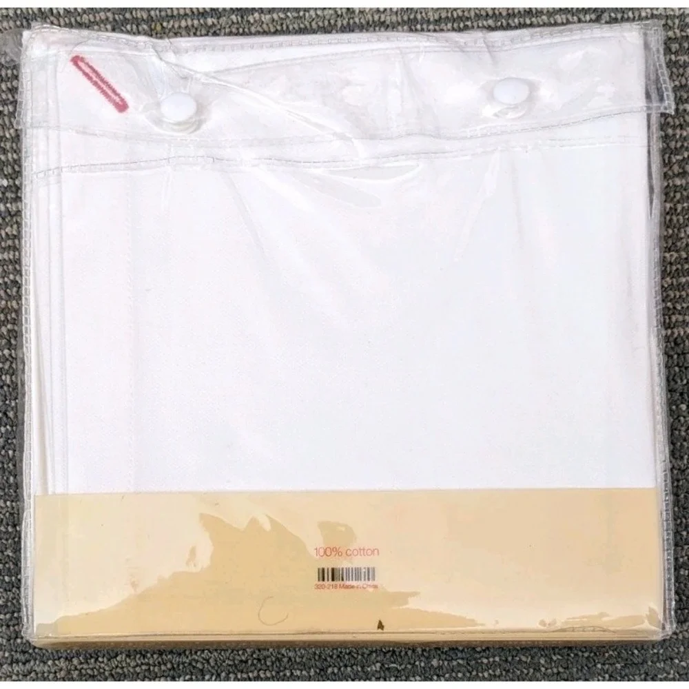 Crate & Barrel Lobster Lapkins Set 6 with Buttonholes 100% Cotton 22